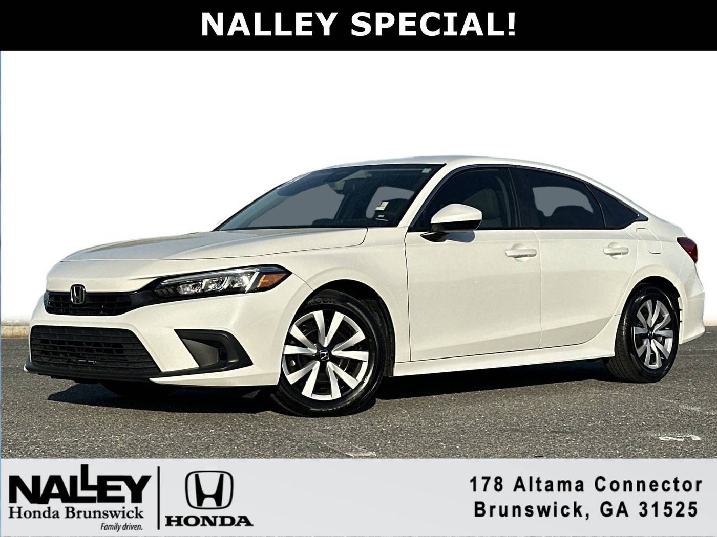2024 Honda Civic LX — Sedan — 22,535 mi — Brunswick, GA