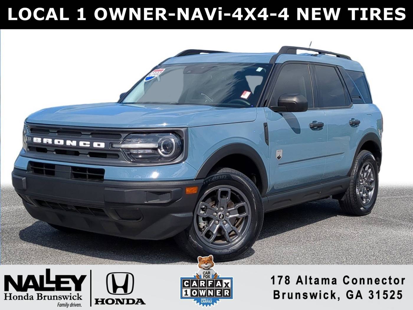 2022 Ford Bronco Sport Big Bend — SUV — 51,909 mi — Brunswick, GA