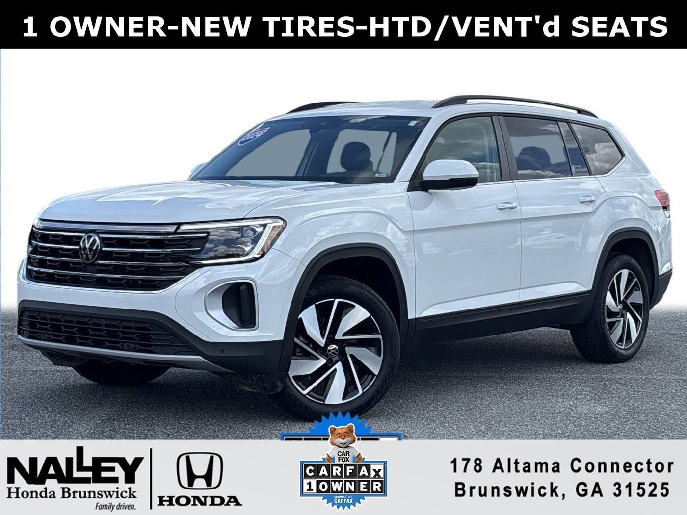 2024 Volkswagen Atlas SE with Technology — SUV — 21,571 mi — Brunswick, GA