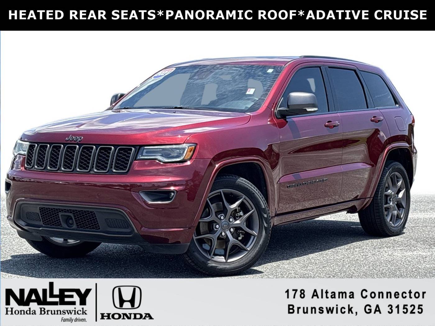 2021 Jeep Grand Cherokee WK 80th Anniversary — SUV — 33,967 mi — Brunswick, GA