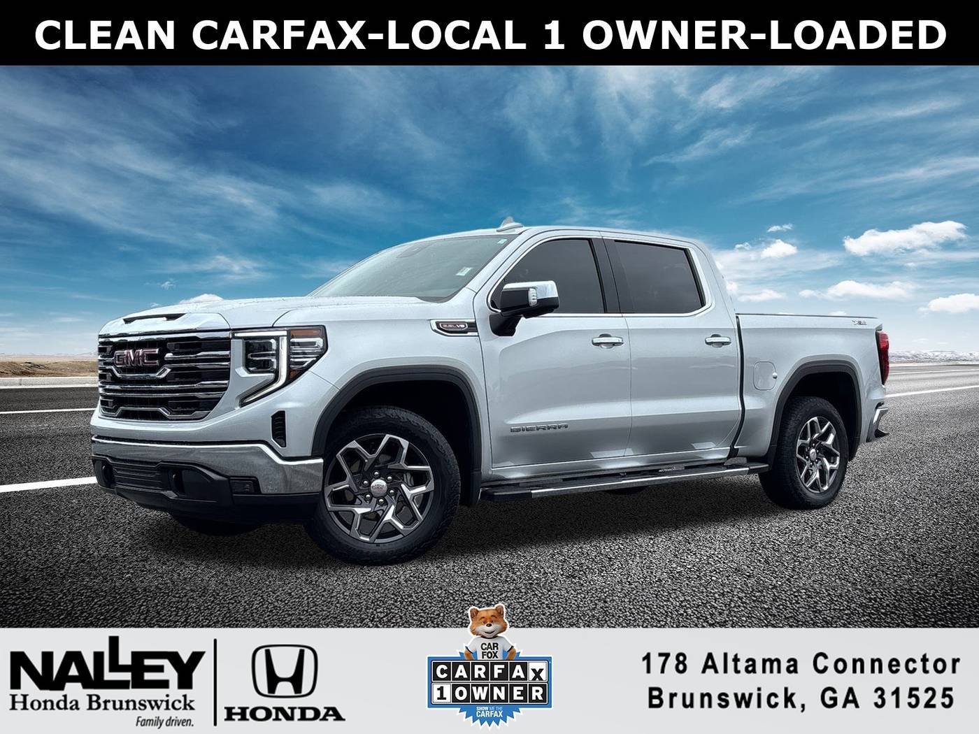 2022 GMC Sierra 1500 SLT — Pickup Truck — 34,740 mi — Brunswick, GA