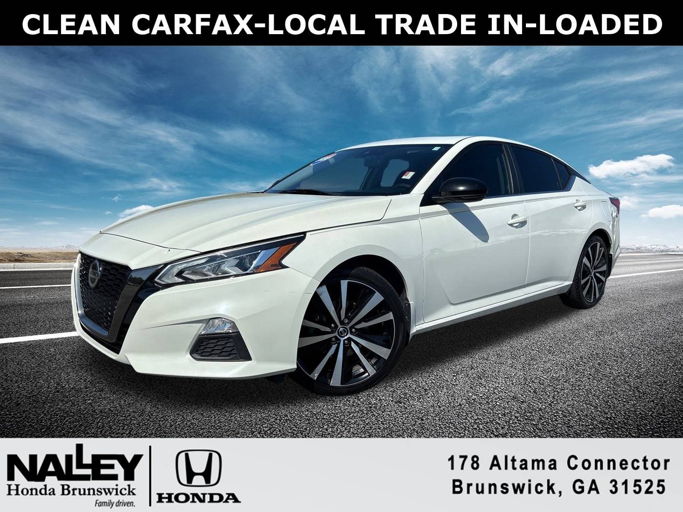 2020 Nissan Altima SR — Sedan — 64,443 mi — Brunswick, GA