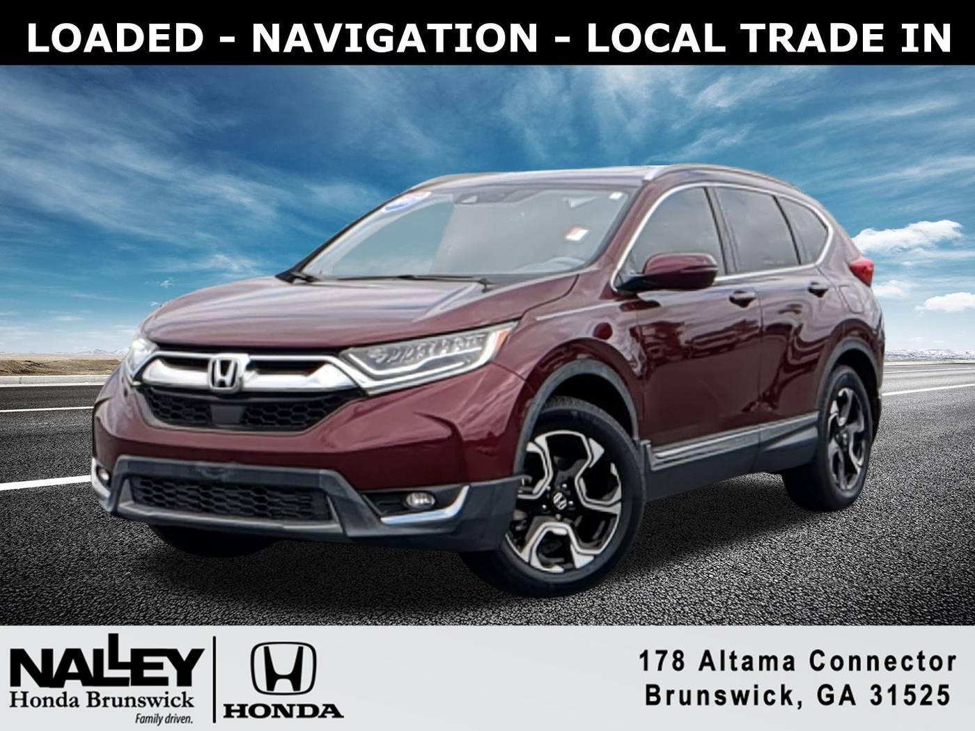 2017 Honda CR-V Touring — SUV — 137,946 mi — Brunswick, GA