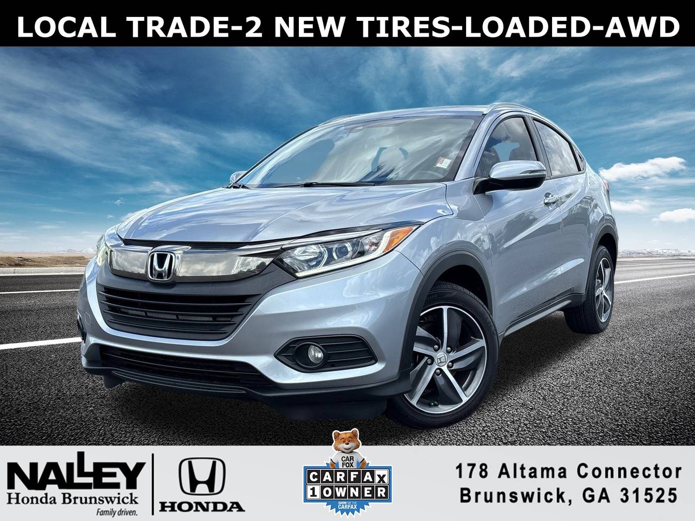 2022 Honda HR-V EX-L — SUV — 94,803 mi — Brunswick, GA