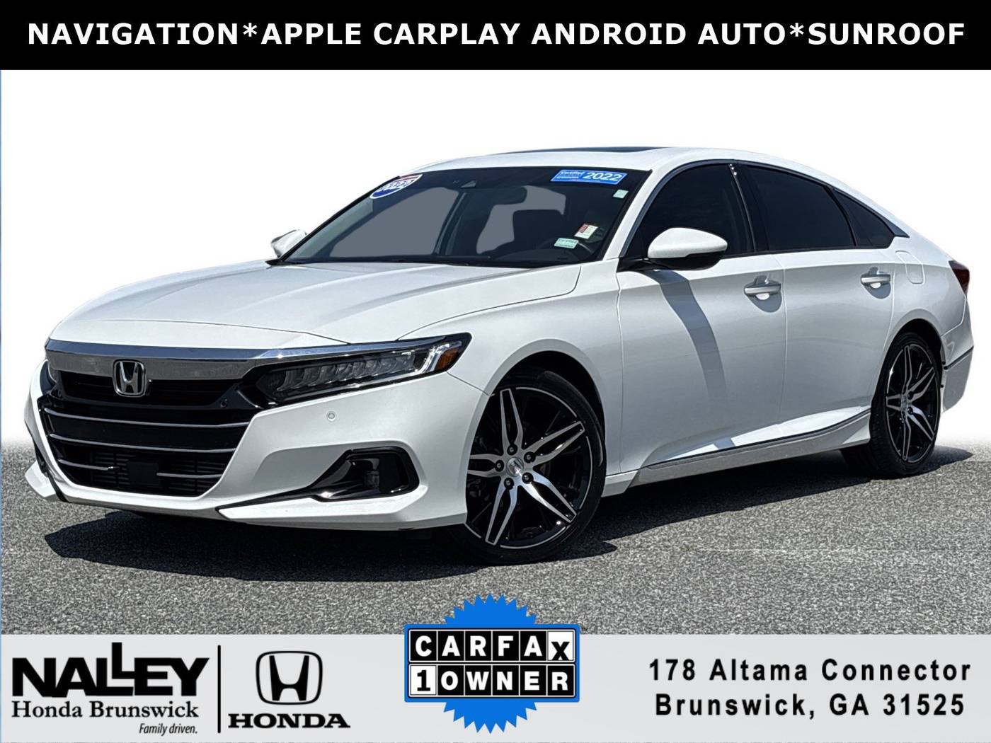 2022 Honda Accord Touring — Sedan — 56,389 mi — Brunswick, GA