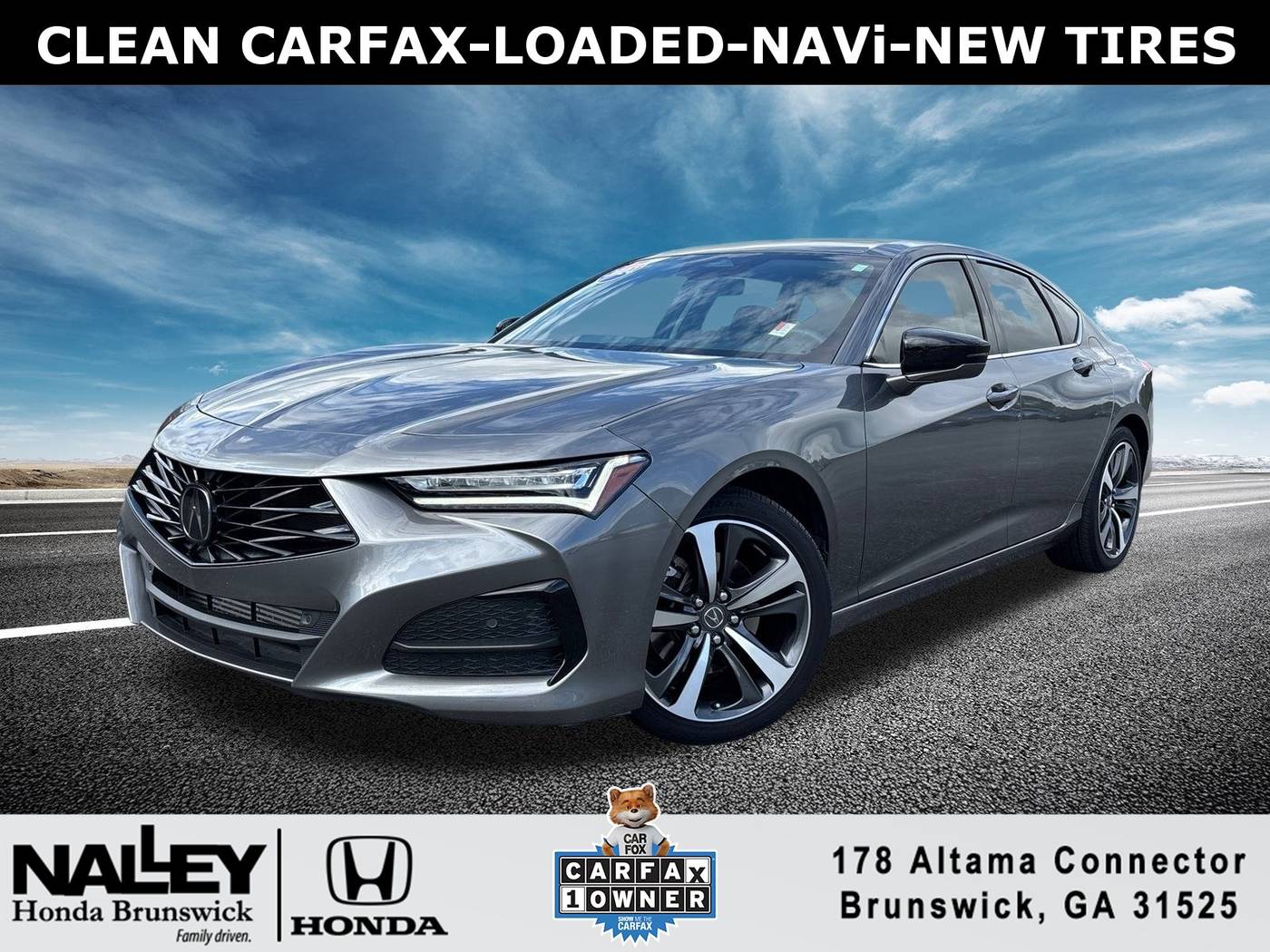 2024 Acura TLX Technology Package — Sedan — 31,997 mi — Brunswick, GA