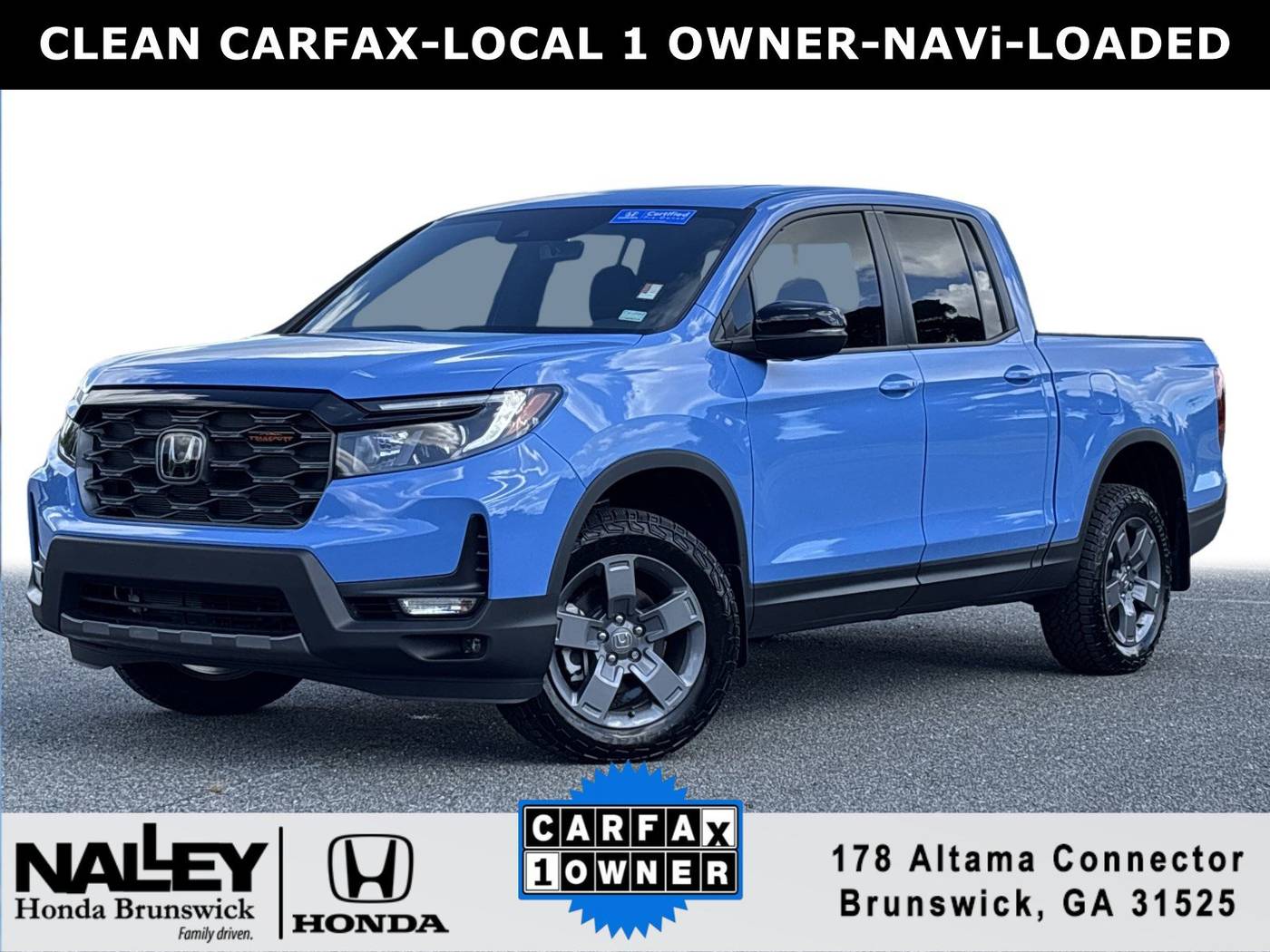 2025 Honda Ridgeline TrailSport — Pickup Truck — 11 mi — Brunswick, GA