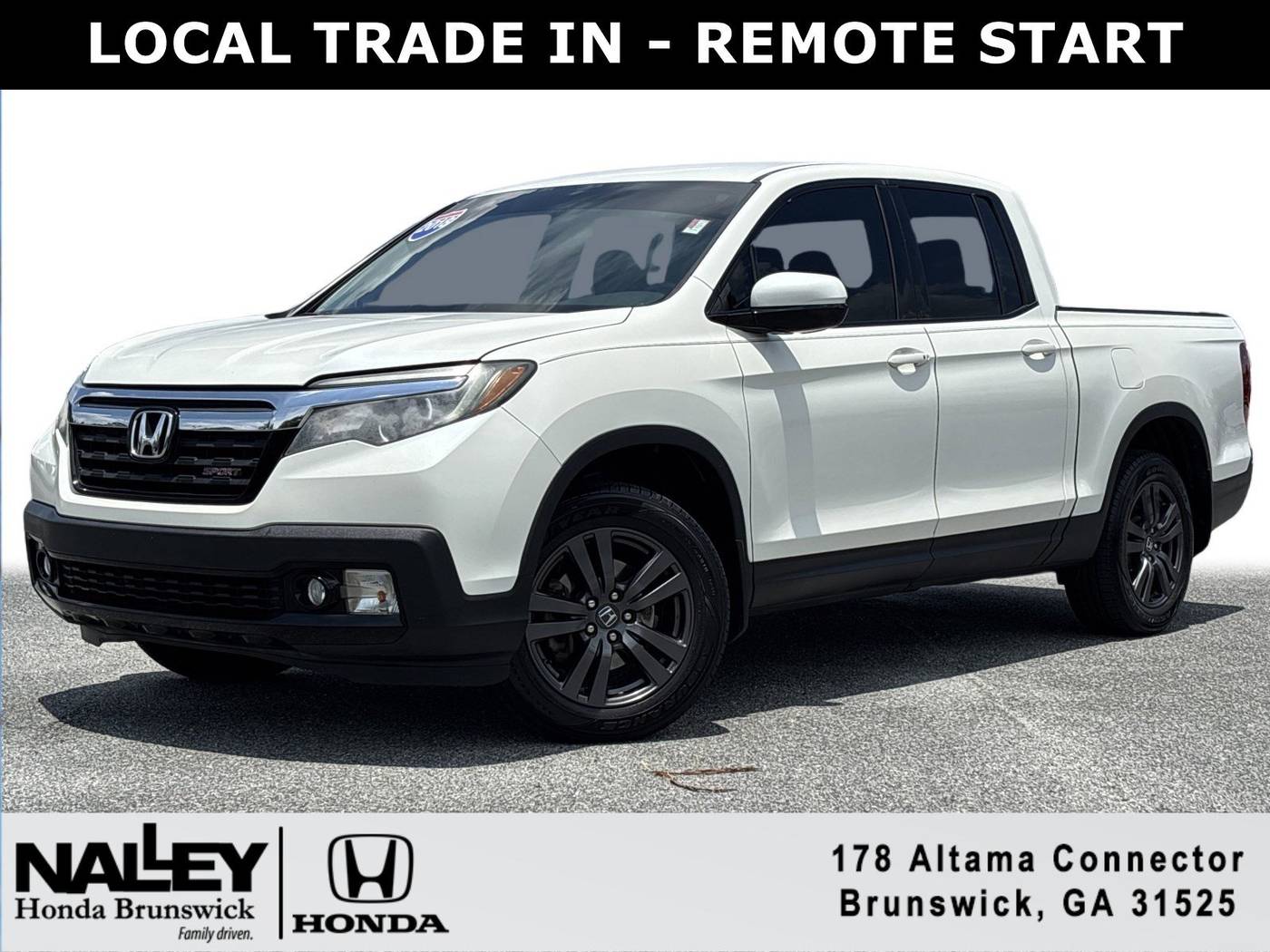 2018 Honda Ridgeline Sport — Pickup Truck — 114,193 mi — Brunswick, GA