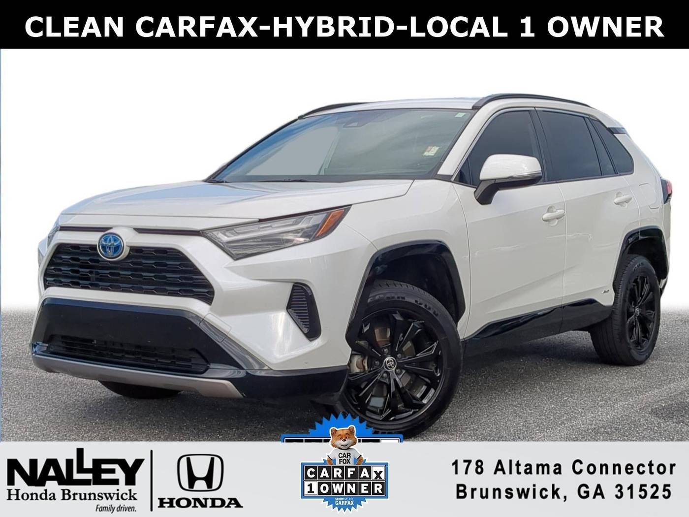 2022 Toyota RAV4 Hybrid SE — SUV — 65,739 mi — Brunswick, GA
