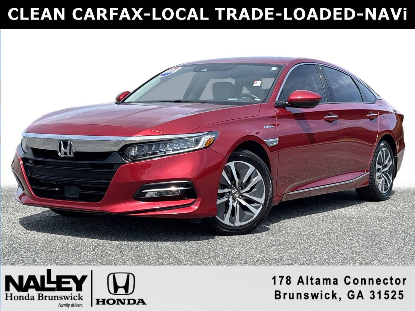 2018 Honda Accord Hybrid Touring — Sedan — 60,716 mi — Brunswick, GA