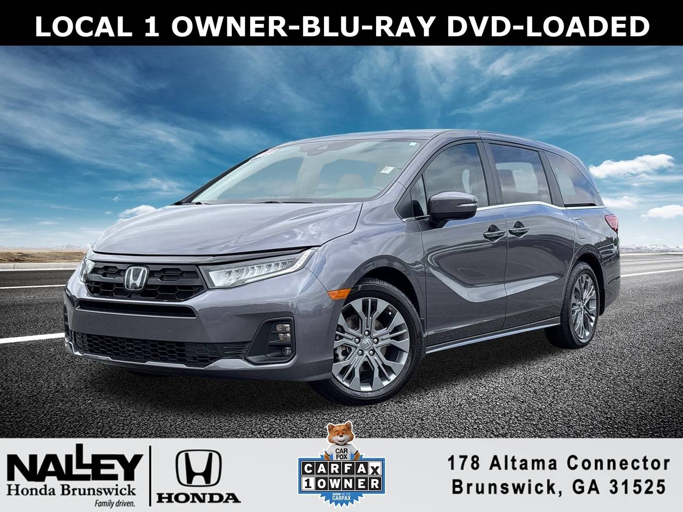2025 Honda Odyssey Touring — Minivan — 5,315 mi — Brunswick, GA