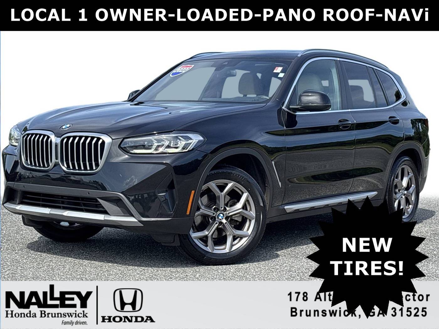 2022 BMW X3 30i — SUV — 45,840 mi — Brunswick, GA
