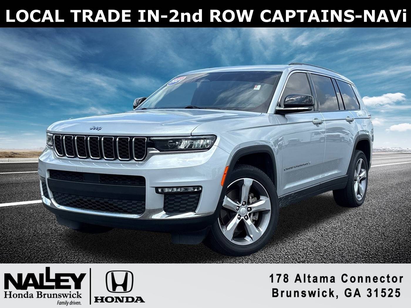 2021 Jeep Grand Cherokee Limited — SUV — 75,778 mi — Brunswick, GA