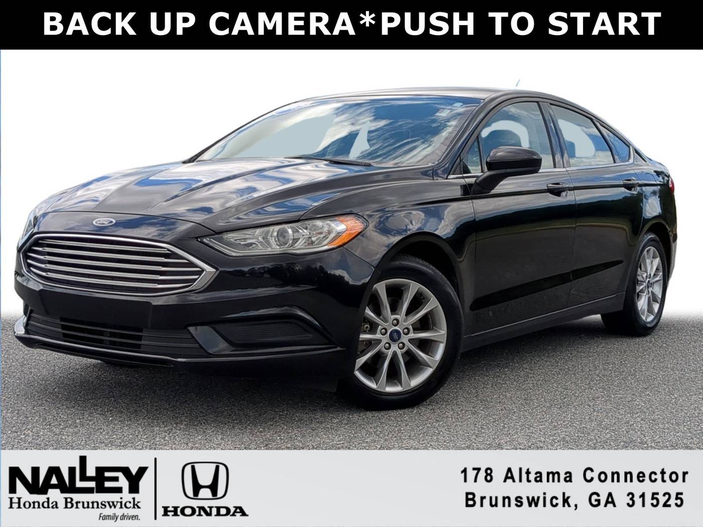 2017 Ford Fusion SE — Sedan — 43,164 mi — Brunswick, GA