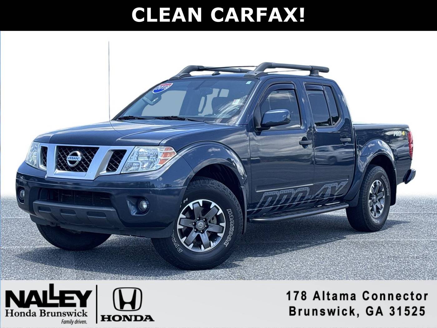 2019 Nissan Frontier PRO-4X — Pickup Truck — 57,613 mi — Brunswick, GA