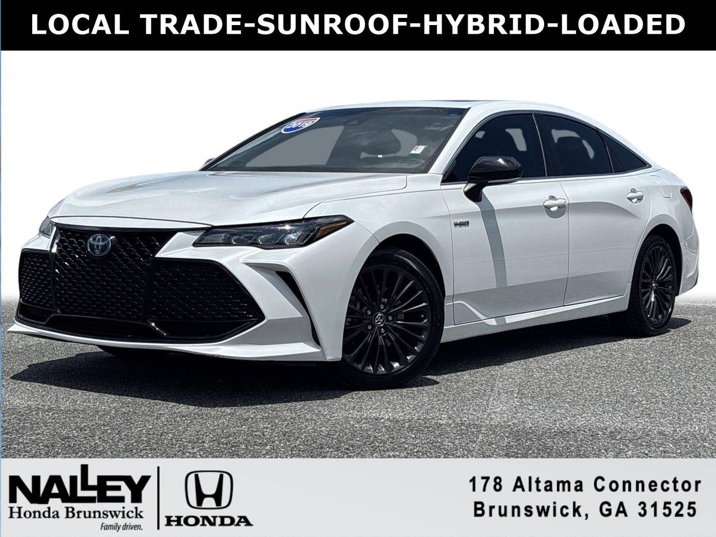 2019 Toyota Avalon Hybrid XSE — Sedan — 101,616 mi — Brunswick, GA