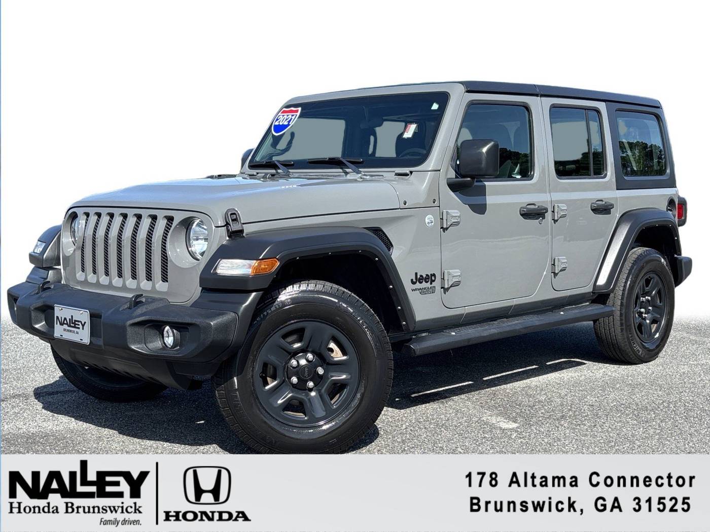 2021 Jeep Wrangler Sport — SUV — 56,402 mi — Brunswick, GA