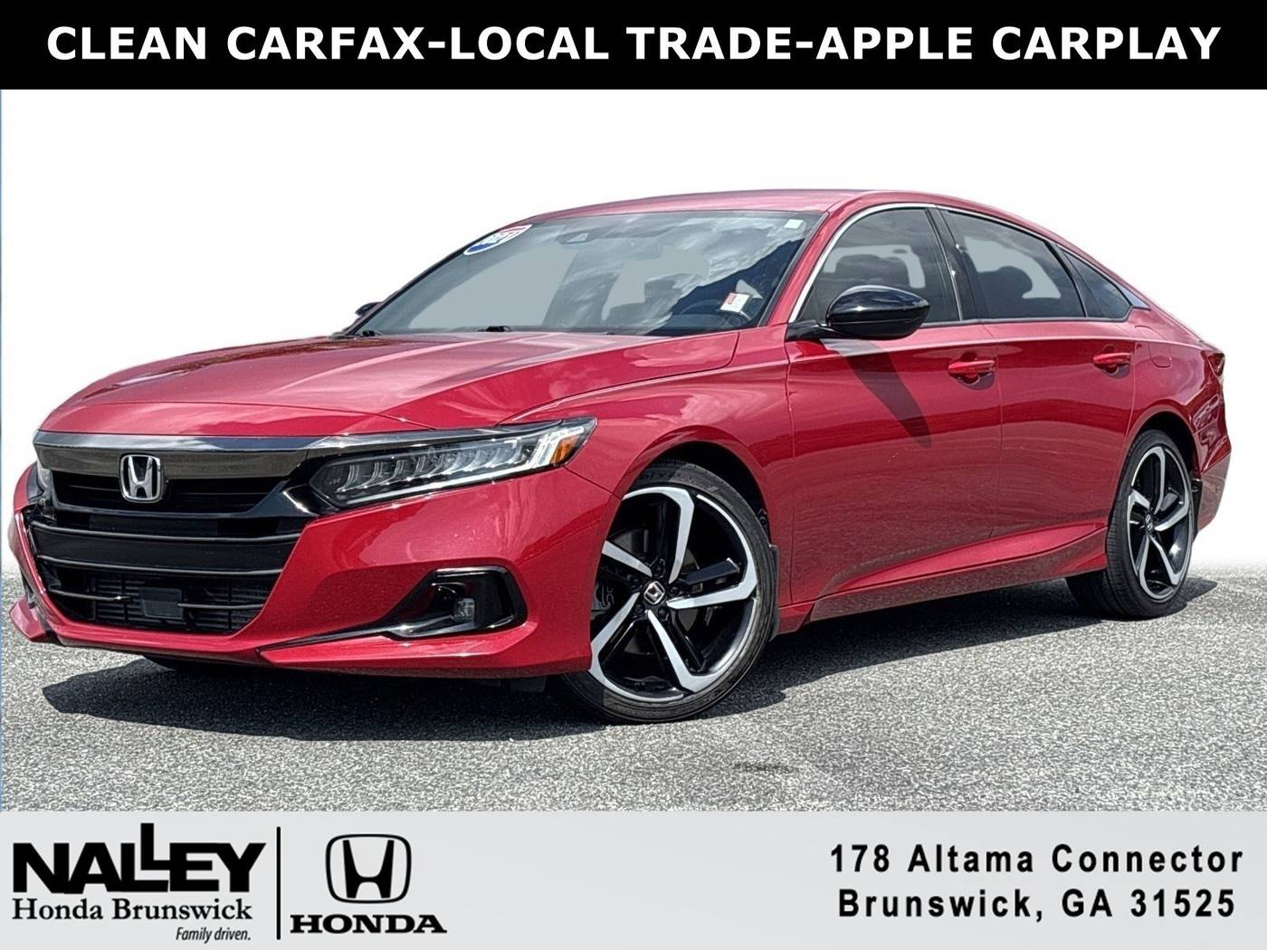 2021 Honda Accord Sport — Sedan — 73,087 mi — Brunswick, GA