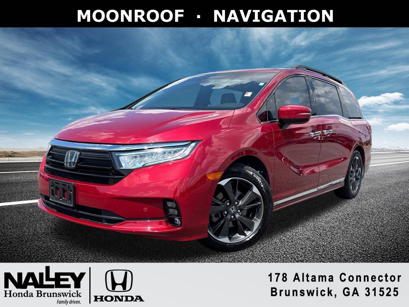 2022 Honda Odyssey Elite — Minivan — 66,067 mi — Brunswick, GA