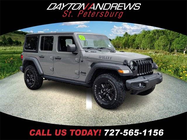 2021 Jeep Wrangler Willys — SUV — 32,711 mi — St. Petersburg, FL