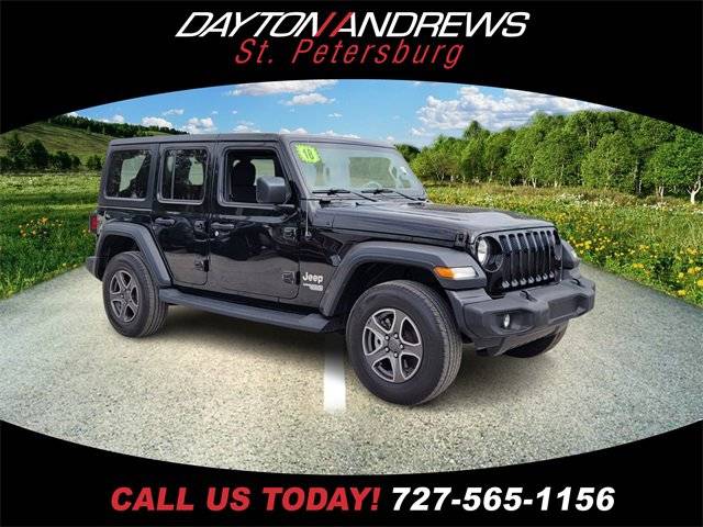 2018 Jeep Wrangler Sport S — SUV — 57,079 mi — St. Petersburg, FL
