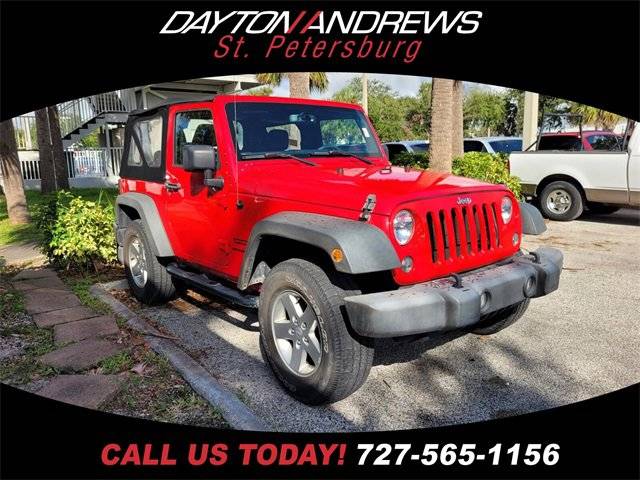 2016 Jeep Wrangler Sport — SUV — 53,706 mi — St. Petersburg, FL