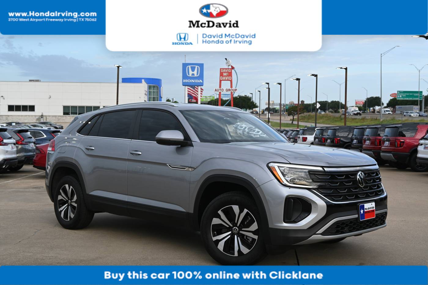 2024 Volkswagen Atlas Cross Sport SE — SUV — 11,066 mi — Irving, TX