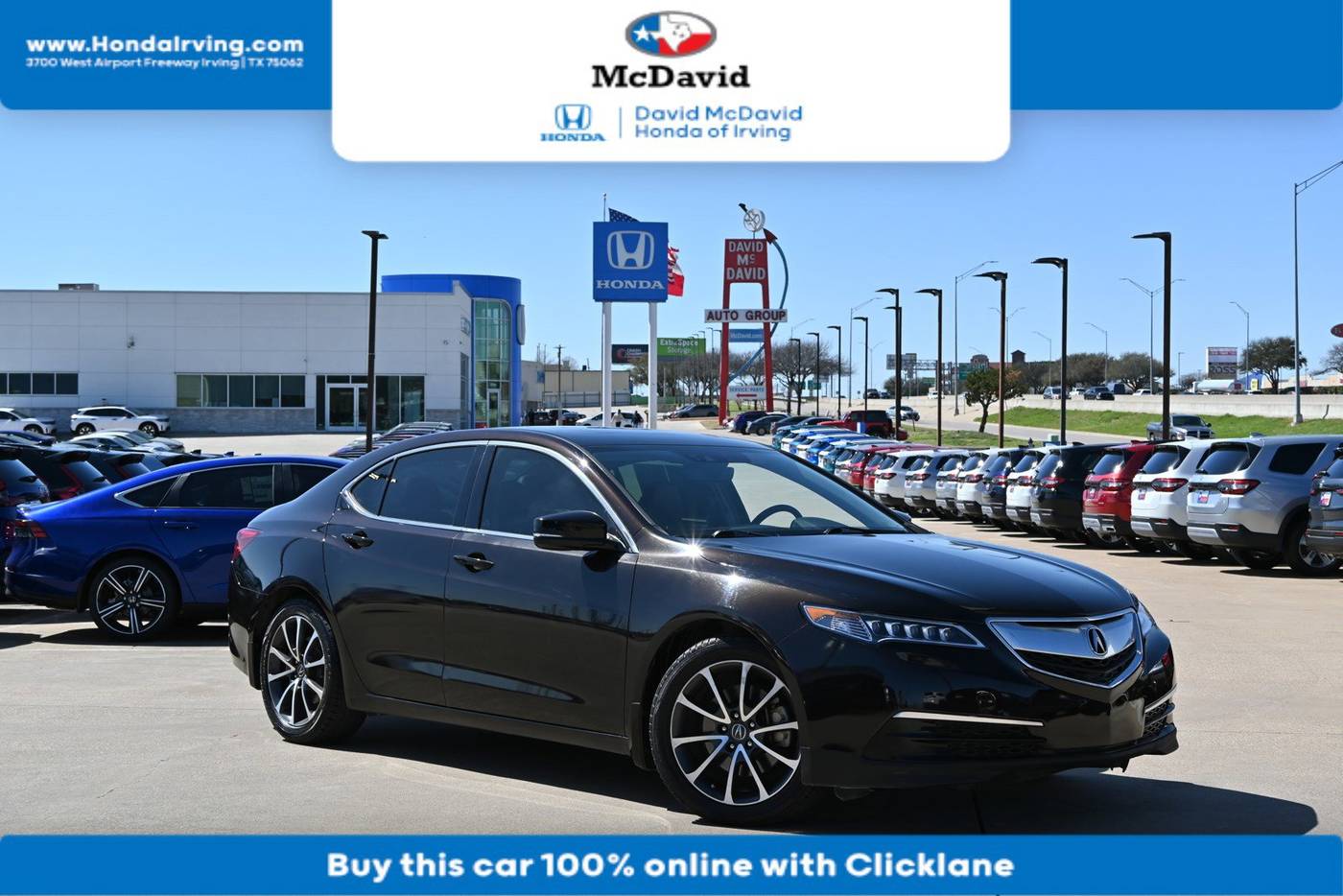 2015 Acura TLX Technology Package — Sedan — 85,587 mi — Irving, TX