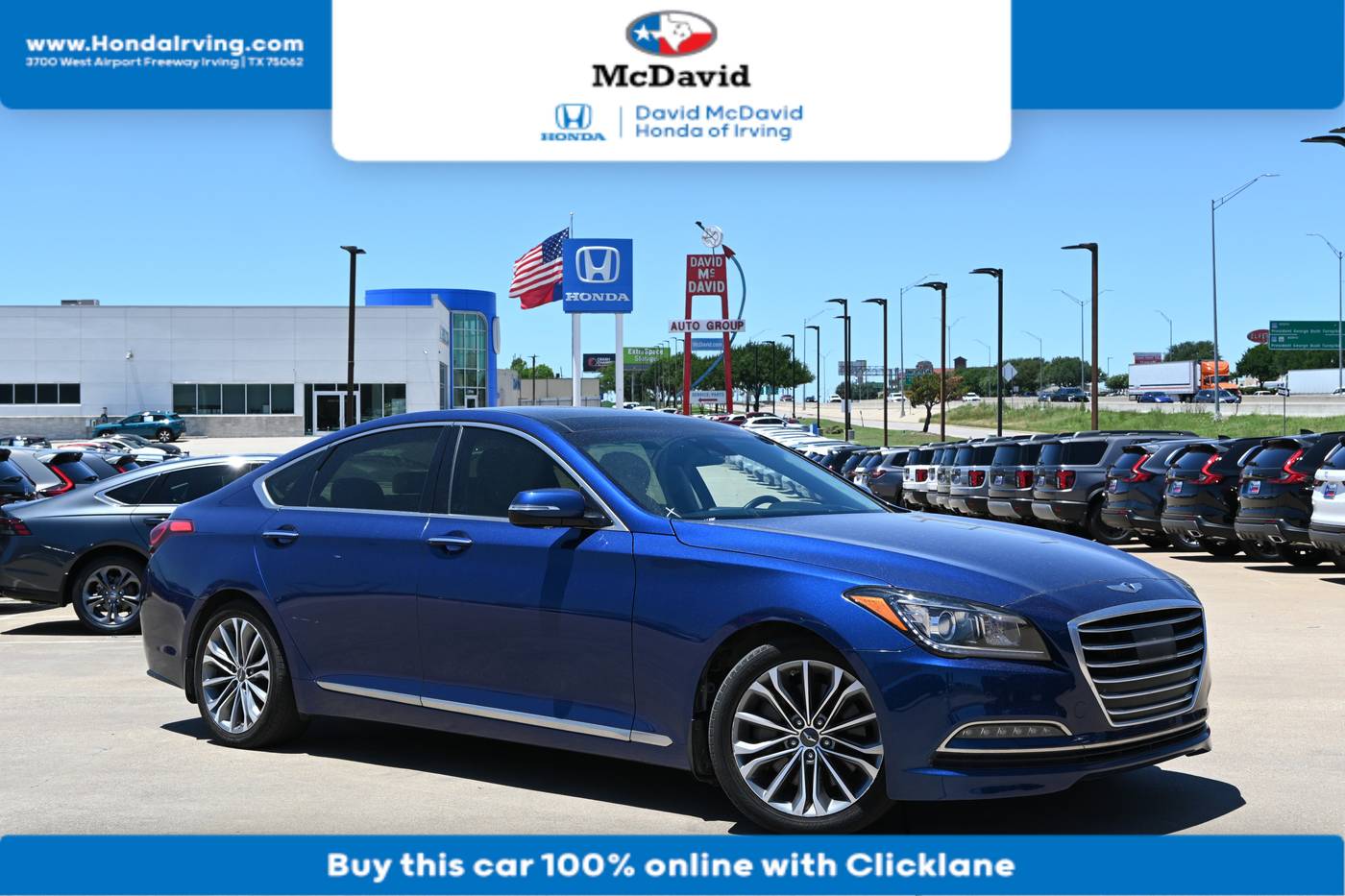 2016 Hyundai Genesis 3.8 — Sedan — 94,720 mi — Irving, TX