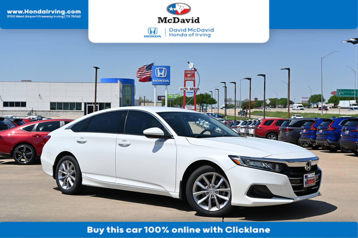 2022 Honda Accord LX — Sedan — 48,434 mi — Irving, TX