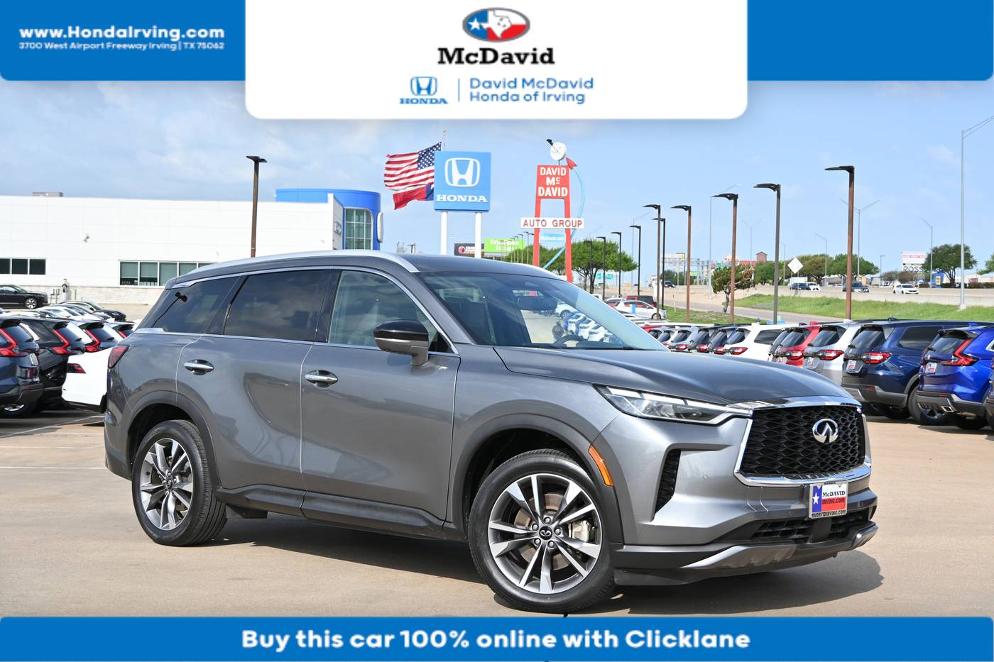 2022 INFINITI QX60 LUXE — SUV — 51,181 mi — Irving, TX