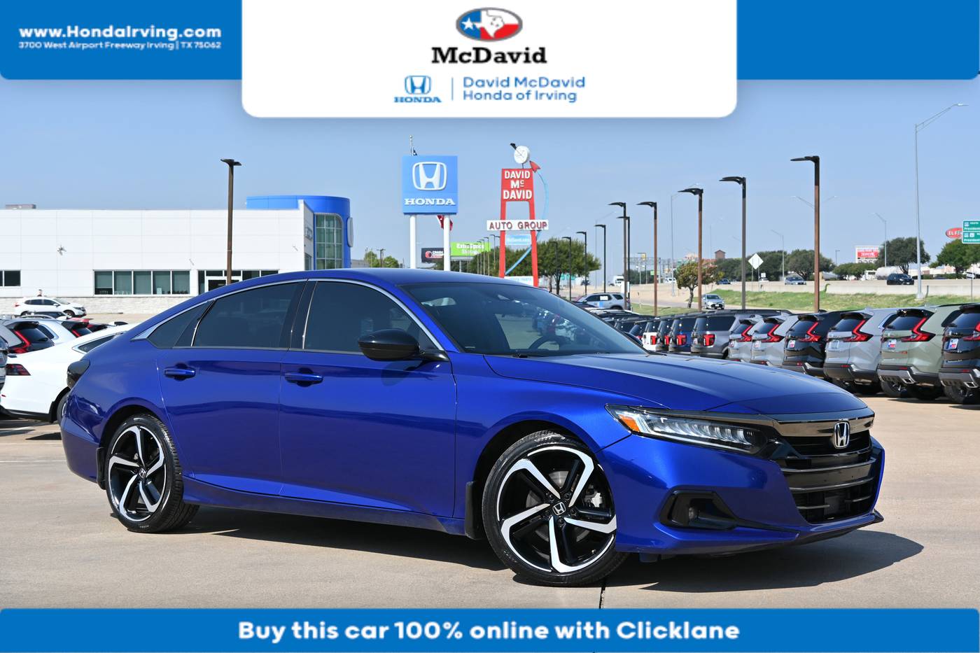 2022 Honda Accord Sport — Sedan — 121,700 mi — Irving, TX