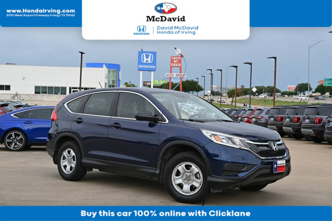 2015 Honda CR-V LX — SUV — 127,555 mi — Irving, TX