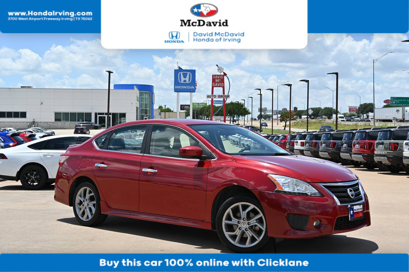 2014 Nissan Sentra SR — Sedan — 93,863 mi — Irving, TX
