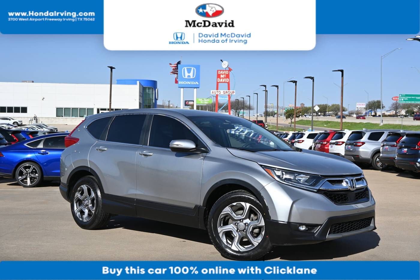 2019 Honda CR-V EX — SUV — 76,841 mi — Irving, TX