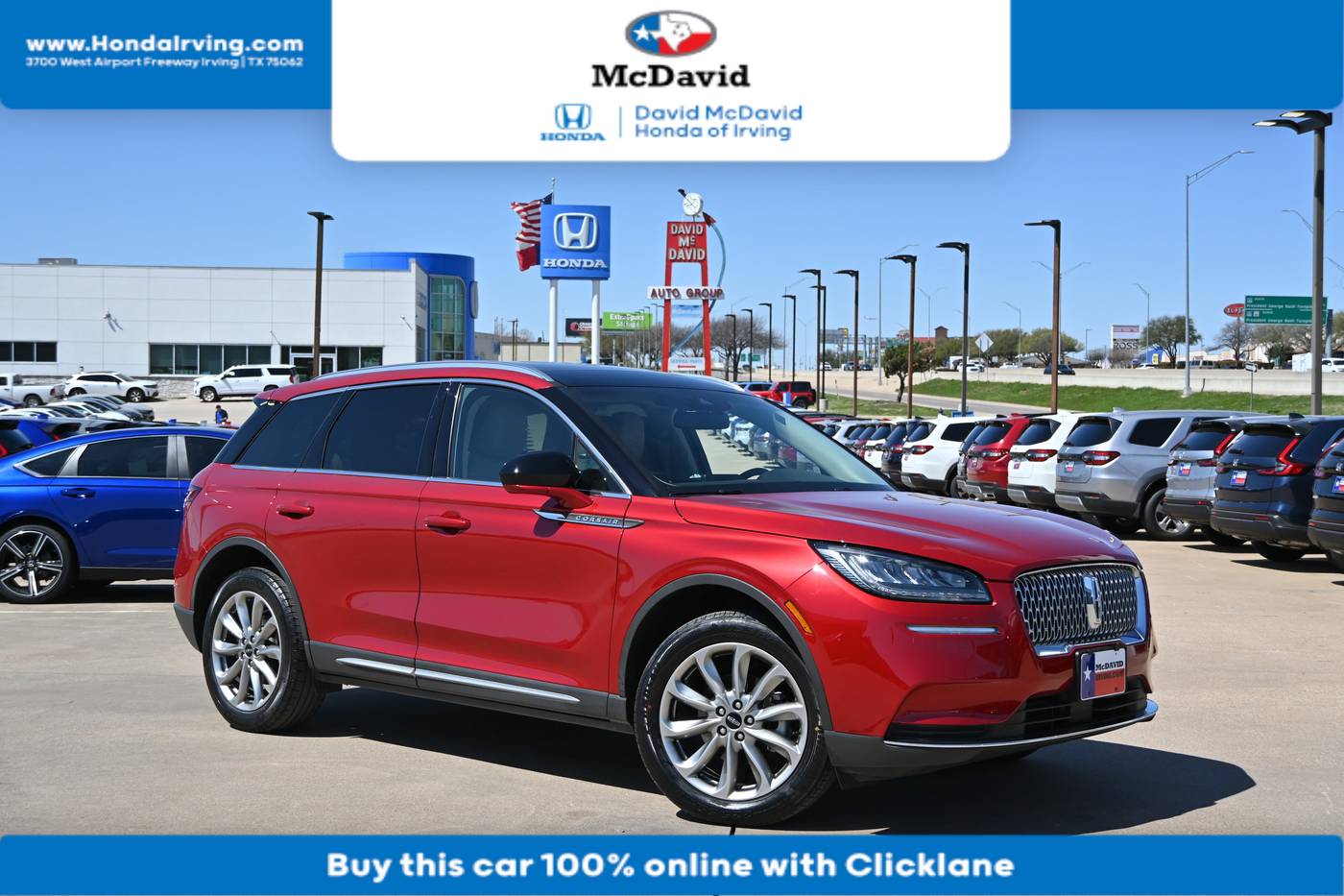 2022 Lincoln Corsair Standard — SUV — 22,697 mi — Irving, TX