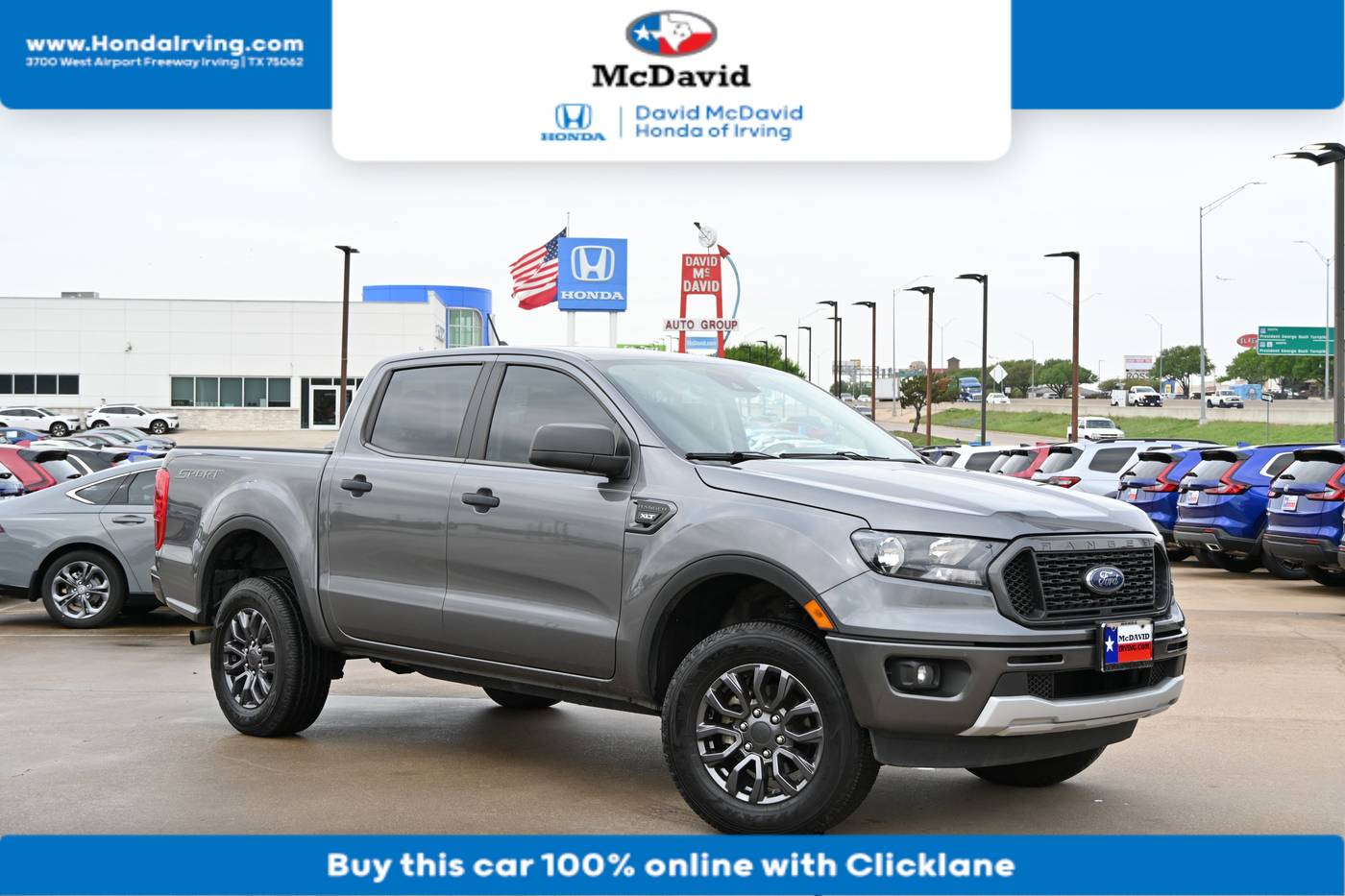 2021 Ford Ranger XLT — Pickup Truck — 63,552 mi — Irving, TX