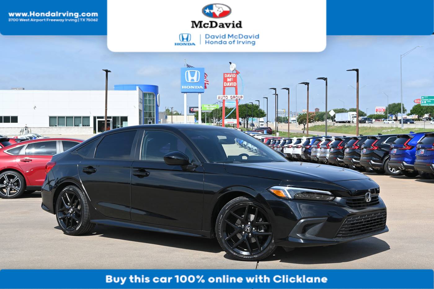 2022 Honda Civic Sport — Sedan — 21,088 mi — Irving, TX