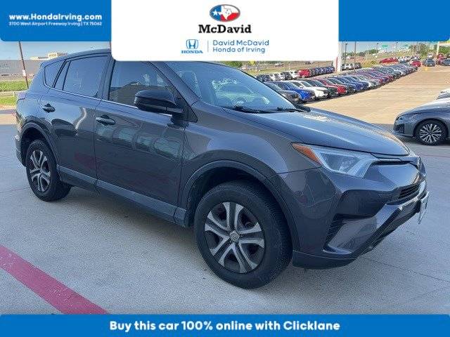 2017 Toyota RAV4 LE — SUV — 74,012 mi — Irving, TX