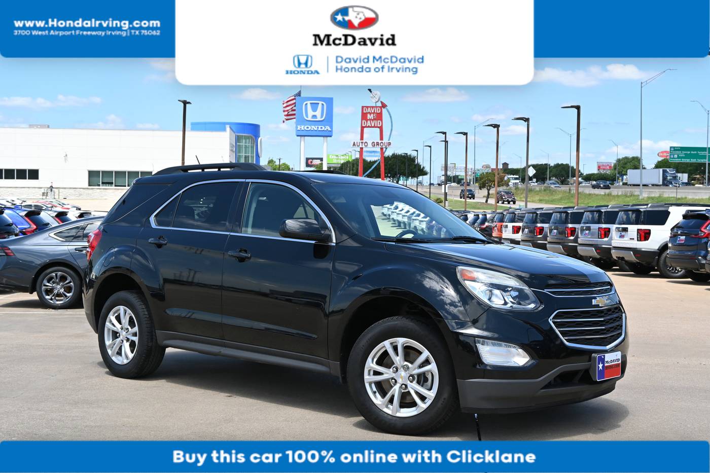 2017 Chevrolet Equinox LT — SUV — 64,067 mi — Irving, TX