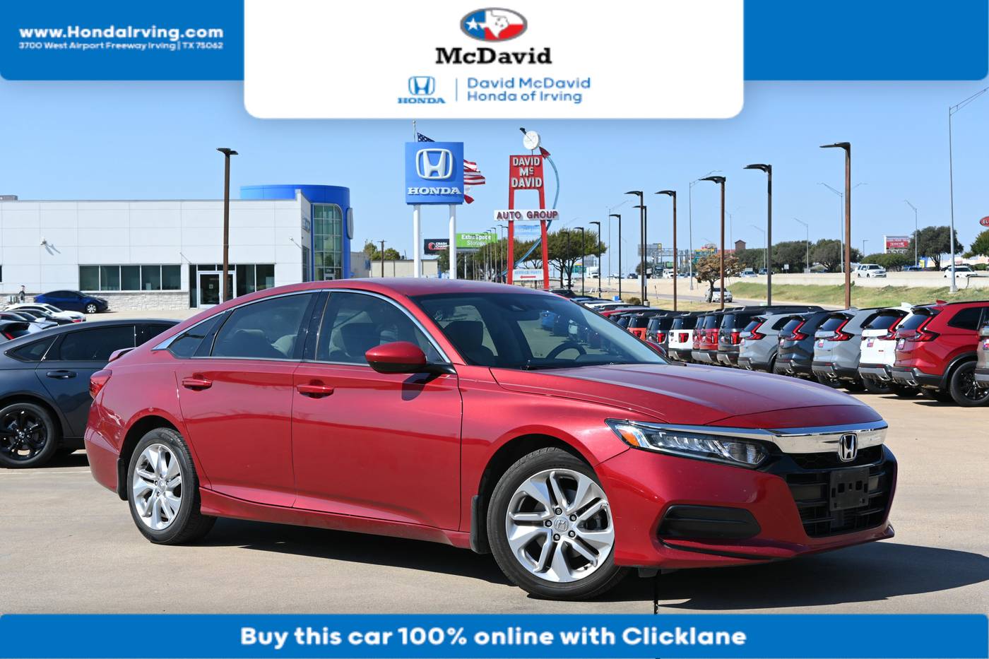 2019 Honda Accord LX — Sedan — 94,545 mi — Irving, TX