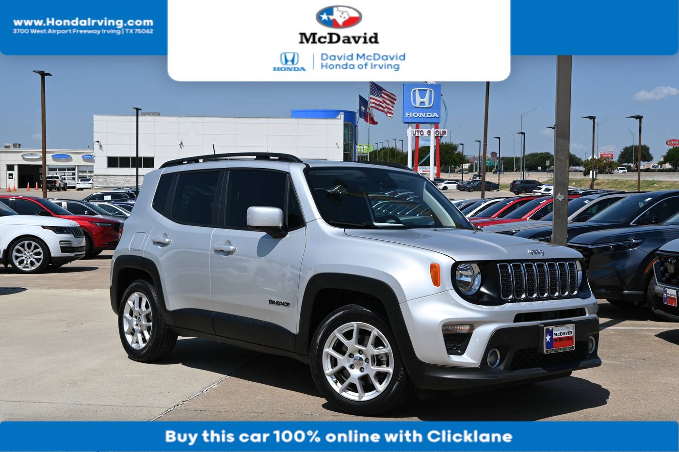 2021 Jeep Renegade Latitude — SUV — 84,439 mi — Irving, TX