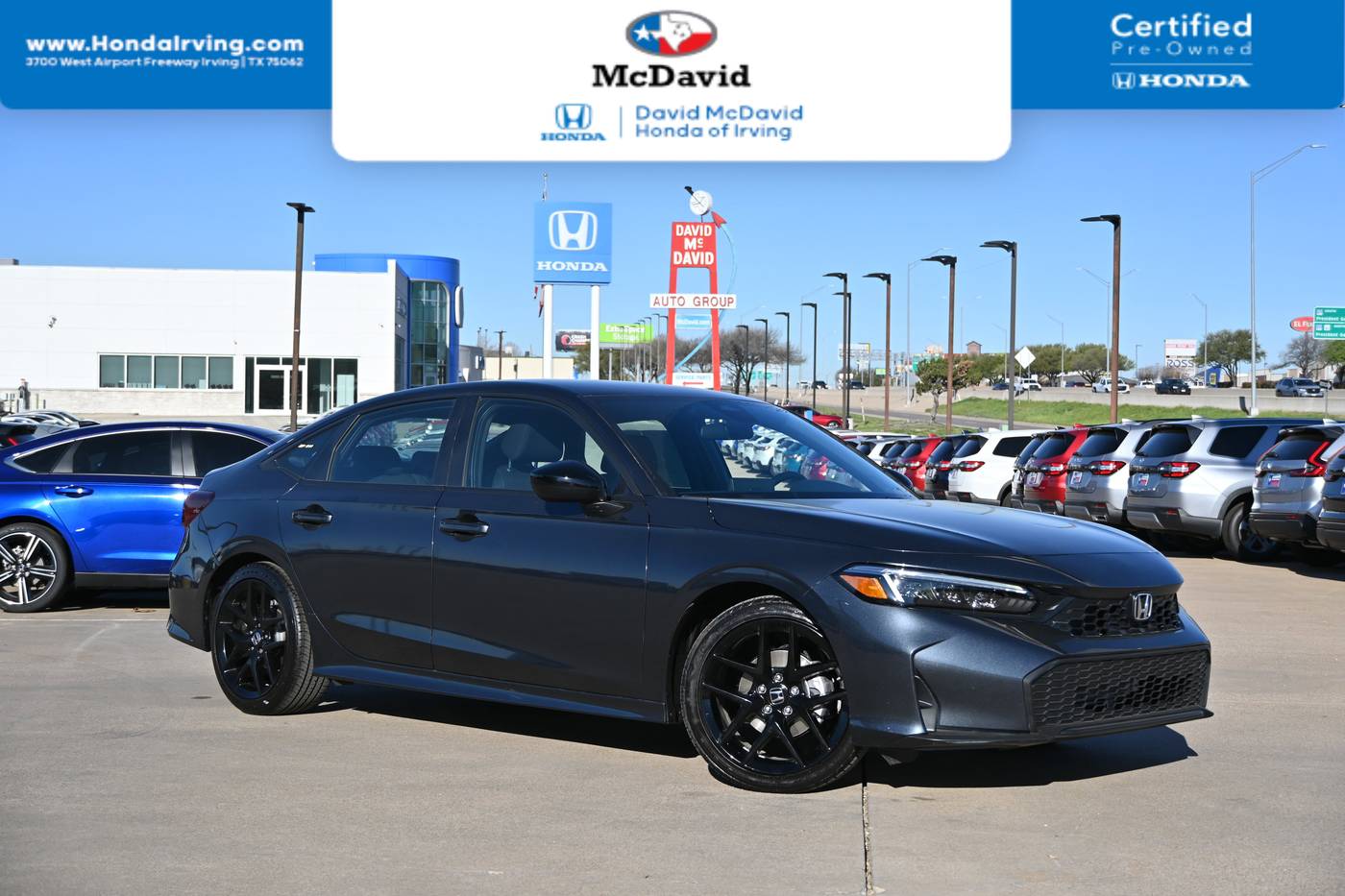 2025 Honda Civic Sport — Sedan — 4,035 mi — Irving, TX