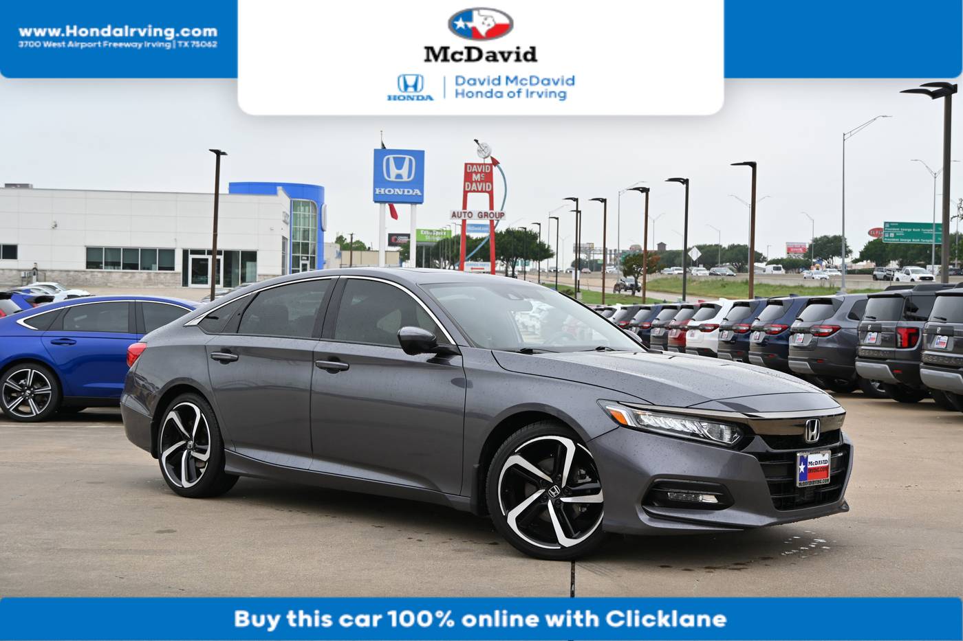 2020 Honda Accord Sport — Sedan — 82,634 mi — Irving, TX