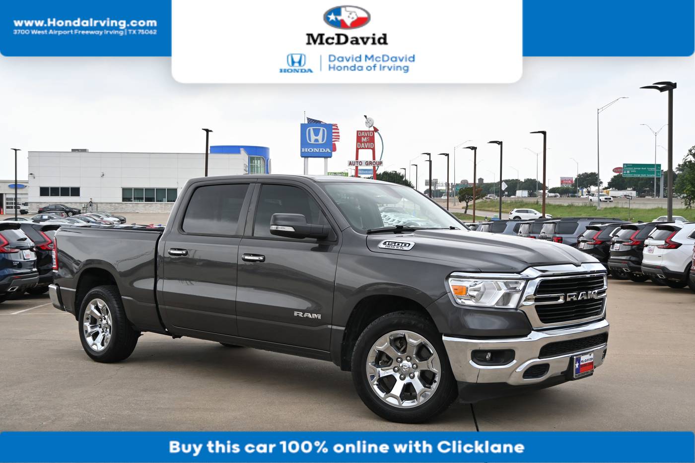 2019 Ram 1500 Big Horn/Lone Star — Pickup Truck — 36,318 mi — Irving, TX
