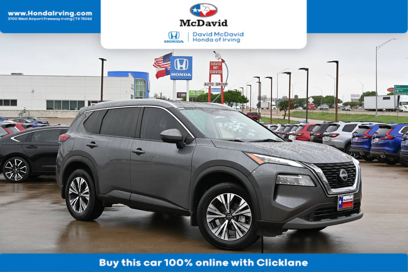 2022 Nissan Rogue SV — SUV — 33,665 mi — Irving, TX