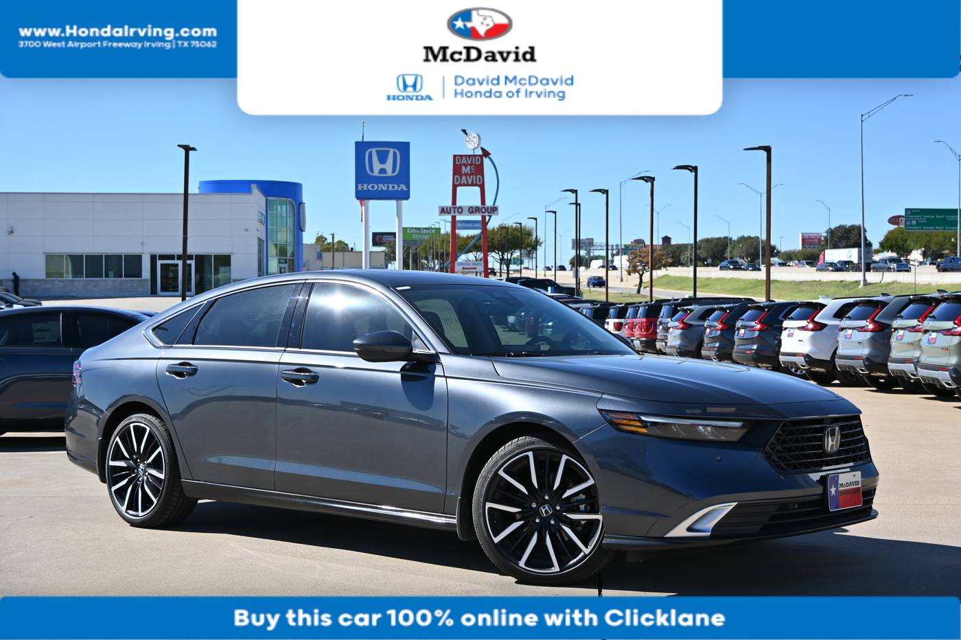 2025 Honda Accord Hybrid Touring — Sedan — 3,472 mi — Irving, TX