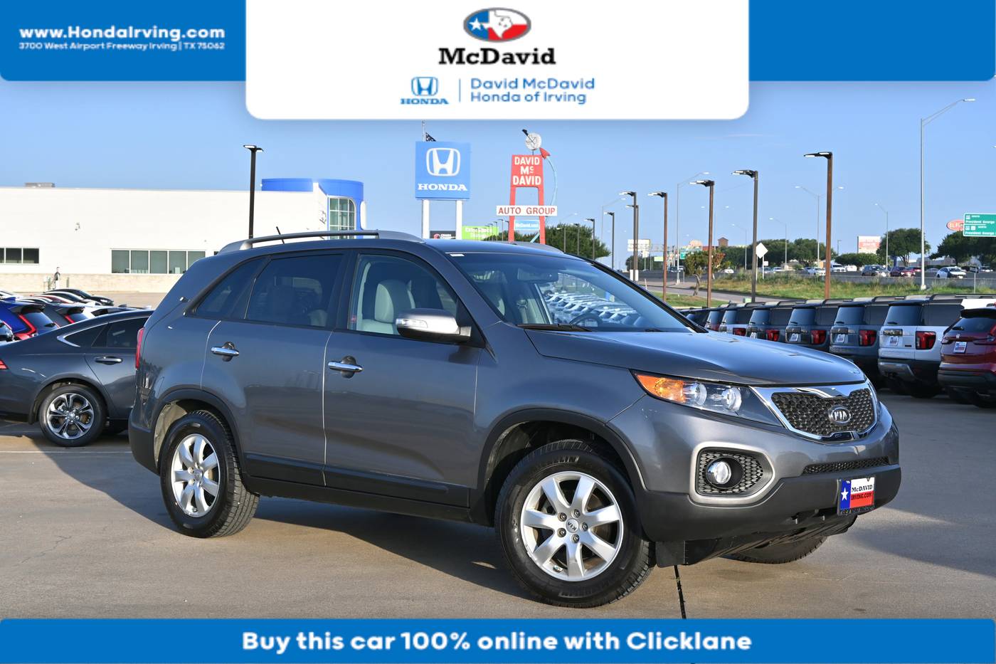 2012 Kia Sorento LX — SUV — 85,484 mi — Irving, TX