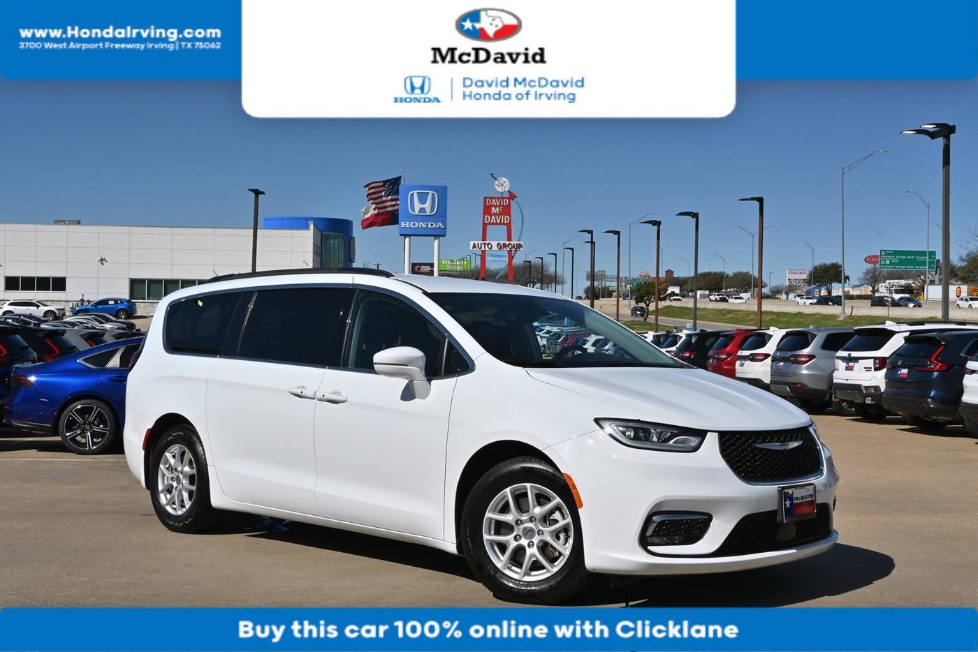 2022 Chrysler Pacifica Touring L — Minivan — 73,315 mi — Irving, TX
