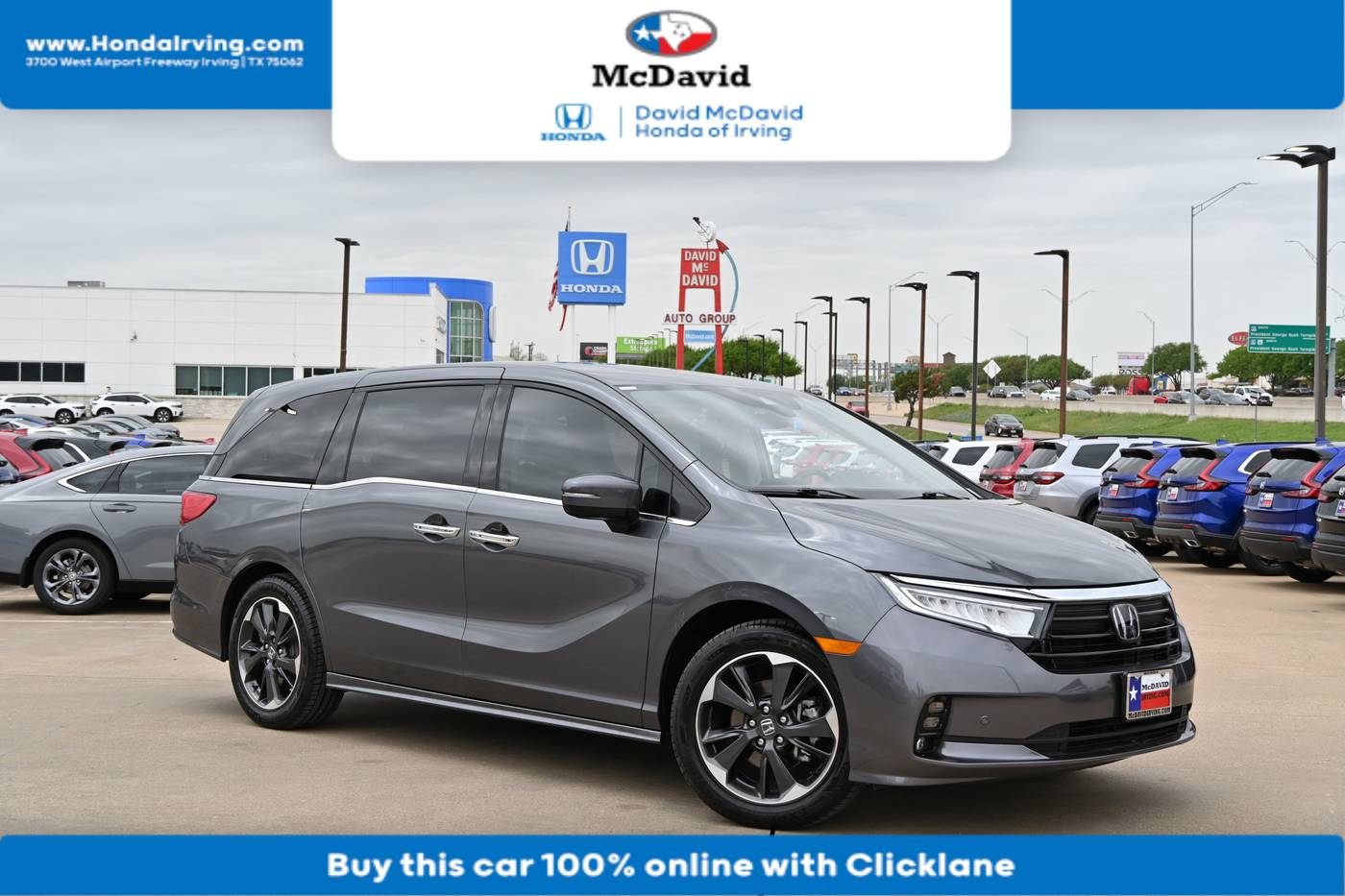 2024 Honda Odyssey Elite — Minivan — 34,019 mi — Irving, TX